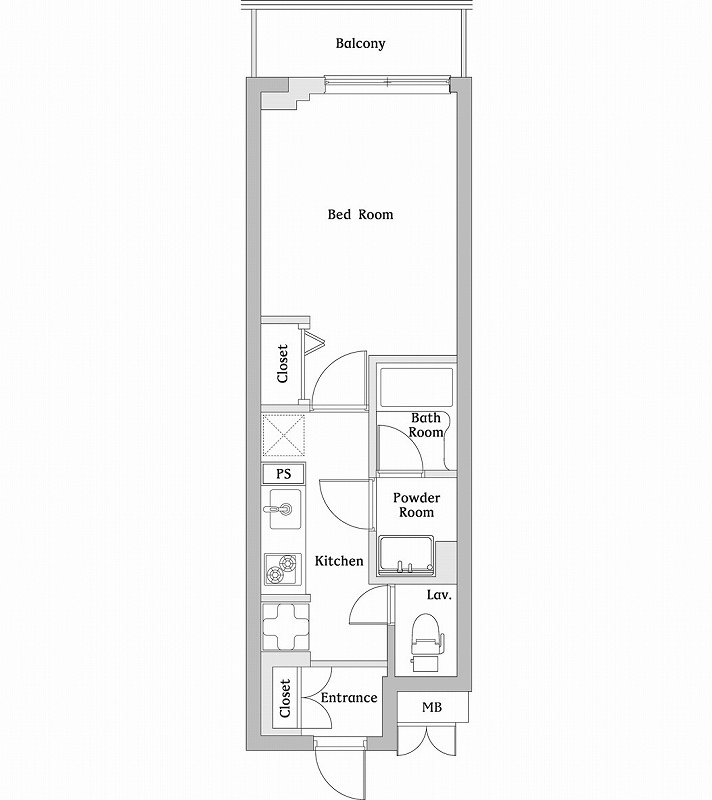 N-stage下総中山の間取り