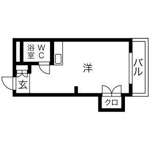 オーキッドコート垂水の間取り
