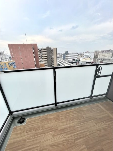 S-RESIDENCE堀田NorthⅡのバルコニー
