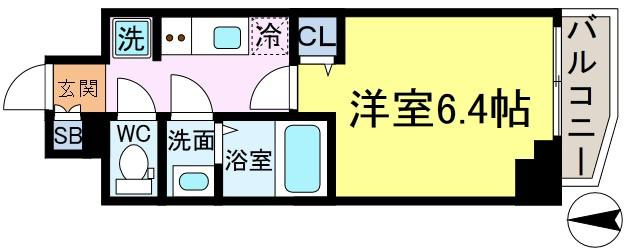 THE PASEO 新小岩Ⅱの間取り