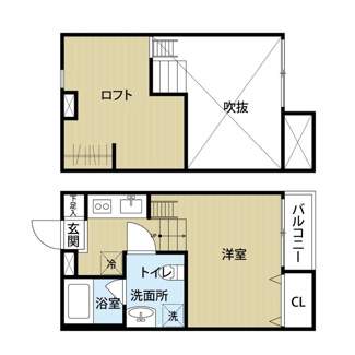 【間取り】 | LUTELLA Ⅱ (ルテラツー) | 間取りです。