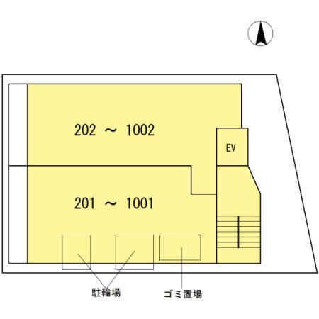 メディウス浅草橋の区画図