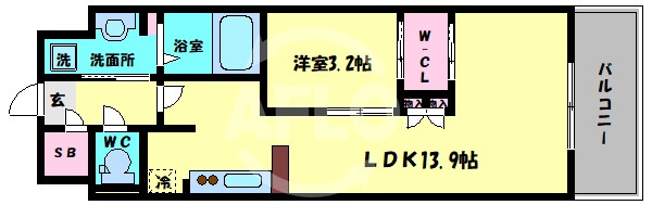 ハイラインⅢの間取り|ハイラインⅠⅠⅠ　間取り
