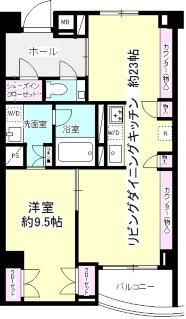 ＴｈｅＵｐｐｅｒＲｅｓｉｄｅｎｃｅｓ　ａｔ　Ｍｉｎａｍｉ－ａｏｙａｍａの間取り