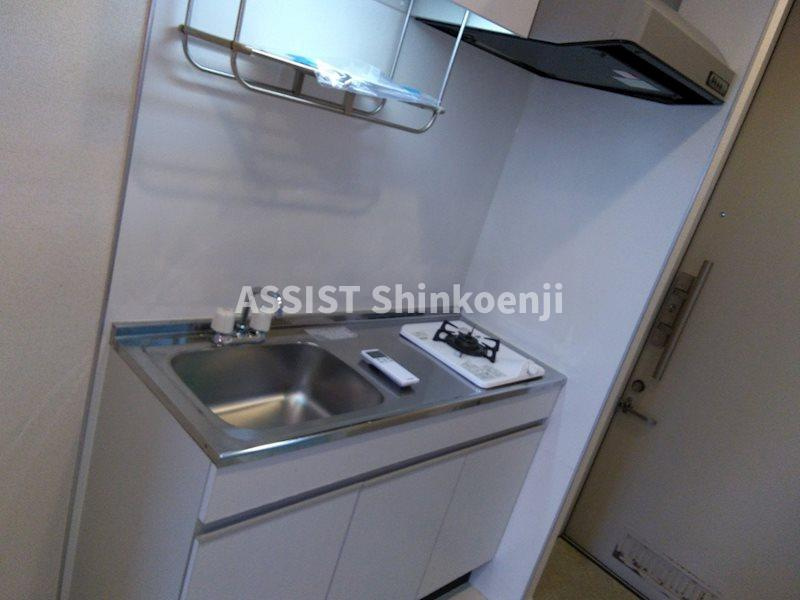 中野区東中野３丁目の賃貸マンションのキッチン