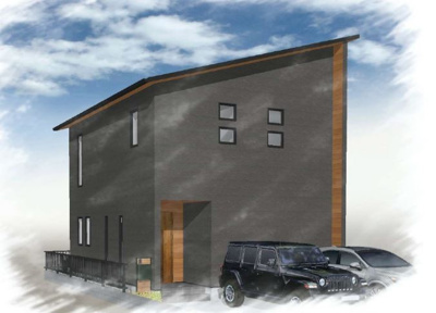 【外観パース】 | 座間市南栗原4丁目　建築条件付売地 全1区画 | 外観イメージパースです