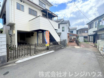 【前面道路含む現地写真】 | 座間市南栗原4丁目　建築条件付売地 全1区画 | 前面道路は交通量が少なく大変閑静な住宅地になります♪