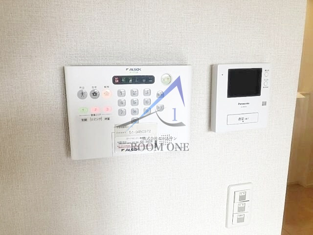 コンフォルト砧のセキュリティ|モニター付インターホンです。