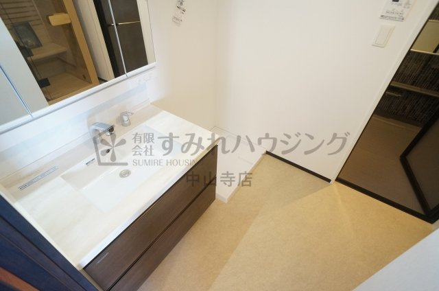 プレジオ宝塚ASIANの洗面所