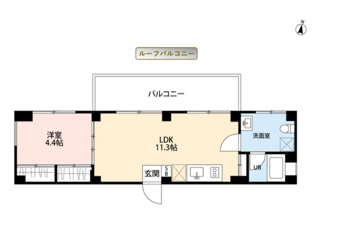 SOLUM世田谷砧の間取り