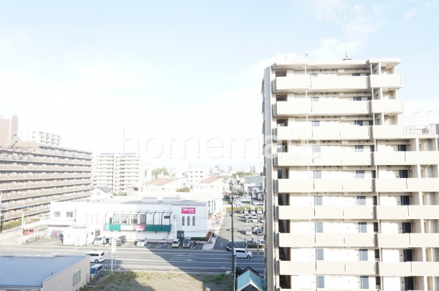 熊本市中央区九品寺４丁目の賃貸マンションの展望
