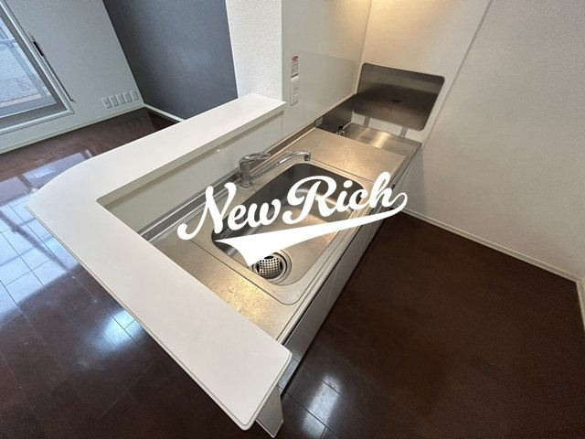 高崎市北通町のアパートのキッチン