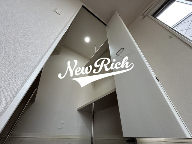 高崎市北通町のアパートの収納