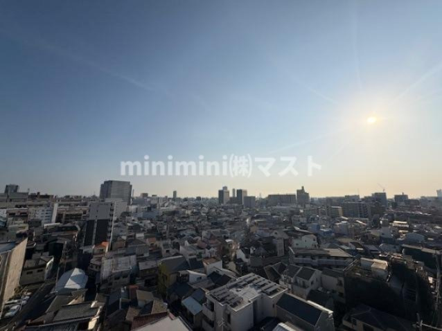 プレサンス大阪ゲートシティの展望|※別号室参考写真