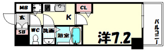 【間取り】 | プレサンス三宮ポルト
