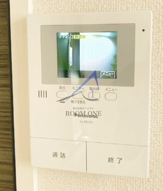 シャーメゾンＰｉｎｏ高松のセキュリティ|モニター付きインターホンです。