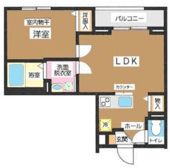 コンフォート.Sの間取り