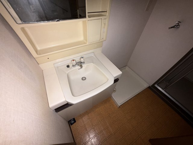中銀ライフケア咲見20号館の独立洗面台