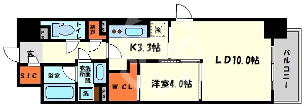 ブランズ大阪本町の間取り|ブランズ大阪本町　間取り