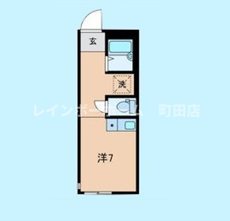 IBEX　１※初期費用分割あと払いサービス利用可能物件の間取り