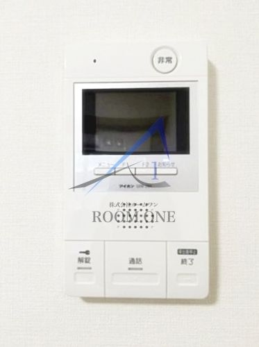 メイクスデザイン入谷のセキュリティ|モニター付きインターホンです。