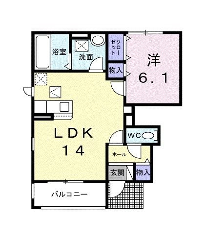グランブルーの間取り