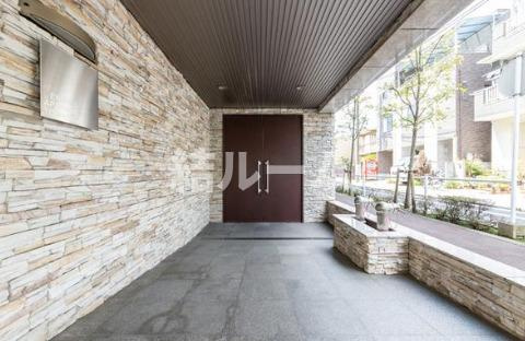 板橋区常盤台３丁目の賃貸マンションのエントランス