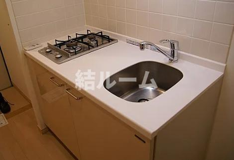 板橋区常盤台３丁目の賃貸マンションのキッチン|反転タイプ参考写真