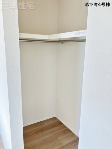 碧南市池下町4号棟の収納|2階全部屋の収納はウォークインクローゼット！