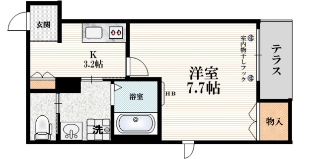 TABATA APARTMENTの間取り|★駅近！物件です★