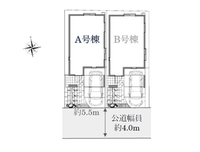 【区画図】 | 板橋区東山町　新築戸建　 A号棟 8580万円