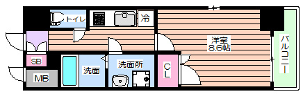 【間取り】 | エスリード大阪天満宮