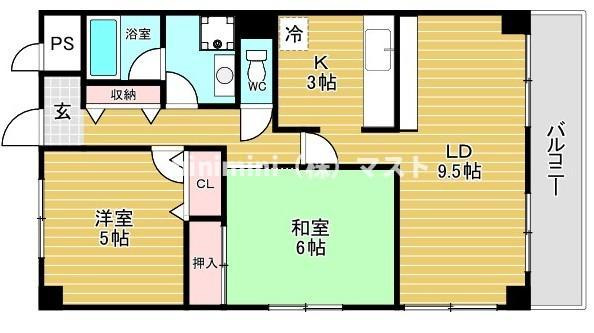 プロニティ江川の間取り