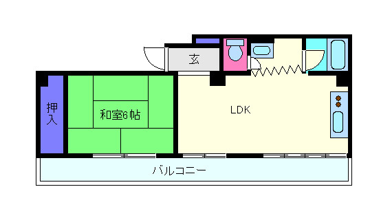 フィロ住吉の間取り