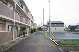 【前面道路含む現地写真】 | 【仲介手数料無料！！】立川市富士見町4丁目　建築条件付き売地（全2区画）No1区画　3790万円