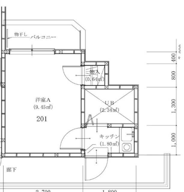 鶴川第一レジデンスの間取り