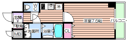【間取り】 | W.O.B. UMEDA
