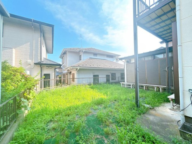 【庭】 | 常総市豊岡町丁　中古戸建 | お庭付物件になります！お庭遊びや、プールなどお子様も大喜び(^^)