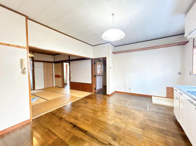 【キッチン】 | 常総市豊岡町丁　中古戸建 | 家族団らんの時間も増えそうなくつろぎのDK☆