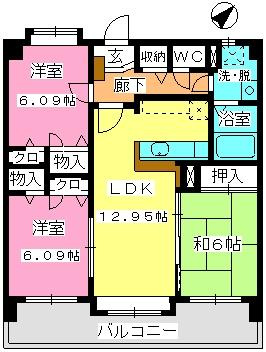 【間取り】 | プロシード曰佐