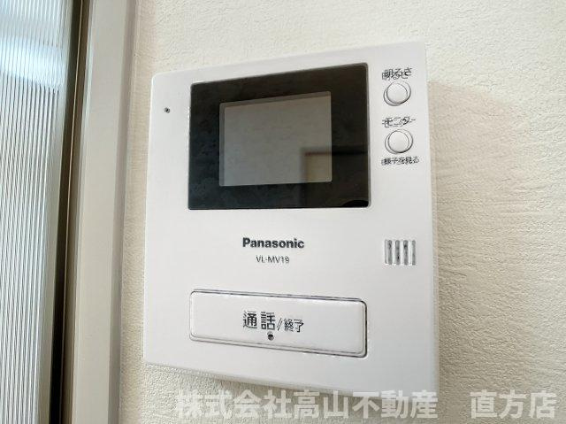 直方市大字感田のアパートのセキュリティ