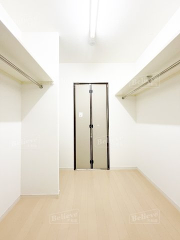 セントラーザ上津の収納|ウォークインクローゼットなので収納豊富です☆