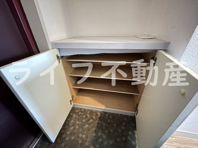 エクセルシオール長田の収納|便利な収納スペースです