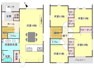 【間取り】 | ☆上平良字郡塚　新規分譲☆