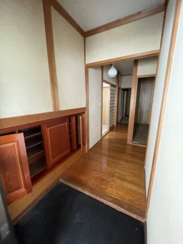 山﨑荘の玄関