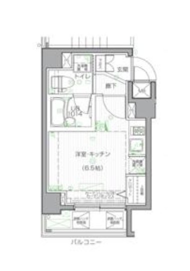 アプレシティ大島の間取り
