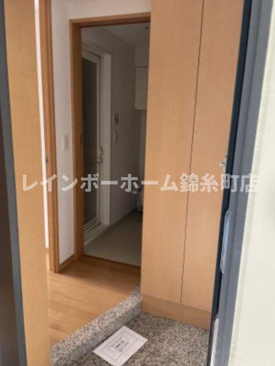 アプレシティ大島の玄関