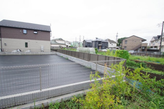 【外観】 | 【仲介手数料無料！！】立川市富士見町4丁目　建築条件付き売地（全2区画）No2区画　3890万円 | 南側は現況畑