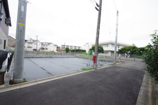 【前面道路含む現地写真】 | 【仲介手数料無料！！】立川市富士見町4丁目　建築条件付き売地（全2区画）No2区画　3890万円