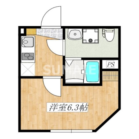 グリーンヴァリーの間取り|間取図です